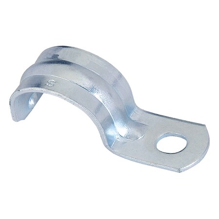 Gampak Sigma Engineered Solutions ProConnex 1-1/4 in. D Zinc-Plated Steel 1 Hole Strap 1 pk 49923